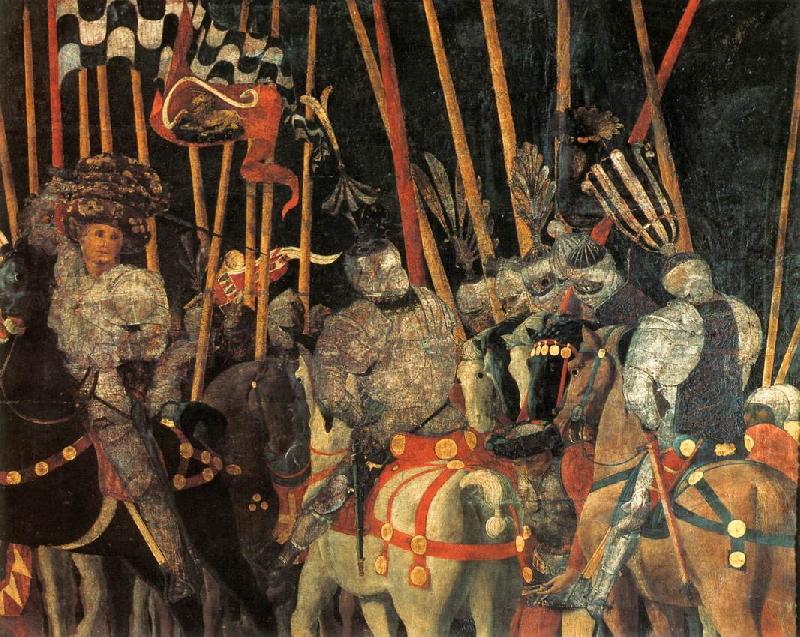 UCCELLO, Paolo Micheletto da Cotignola Engages in Battle (detail) et China oil painting art